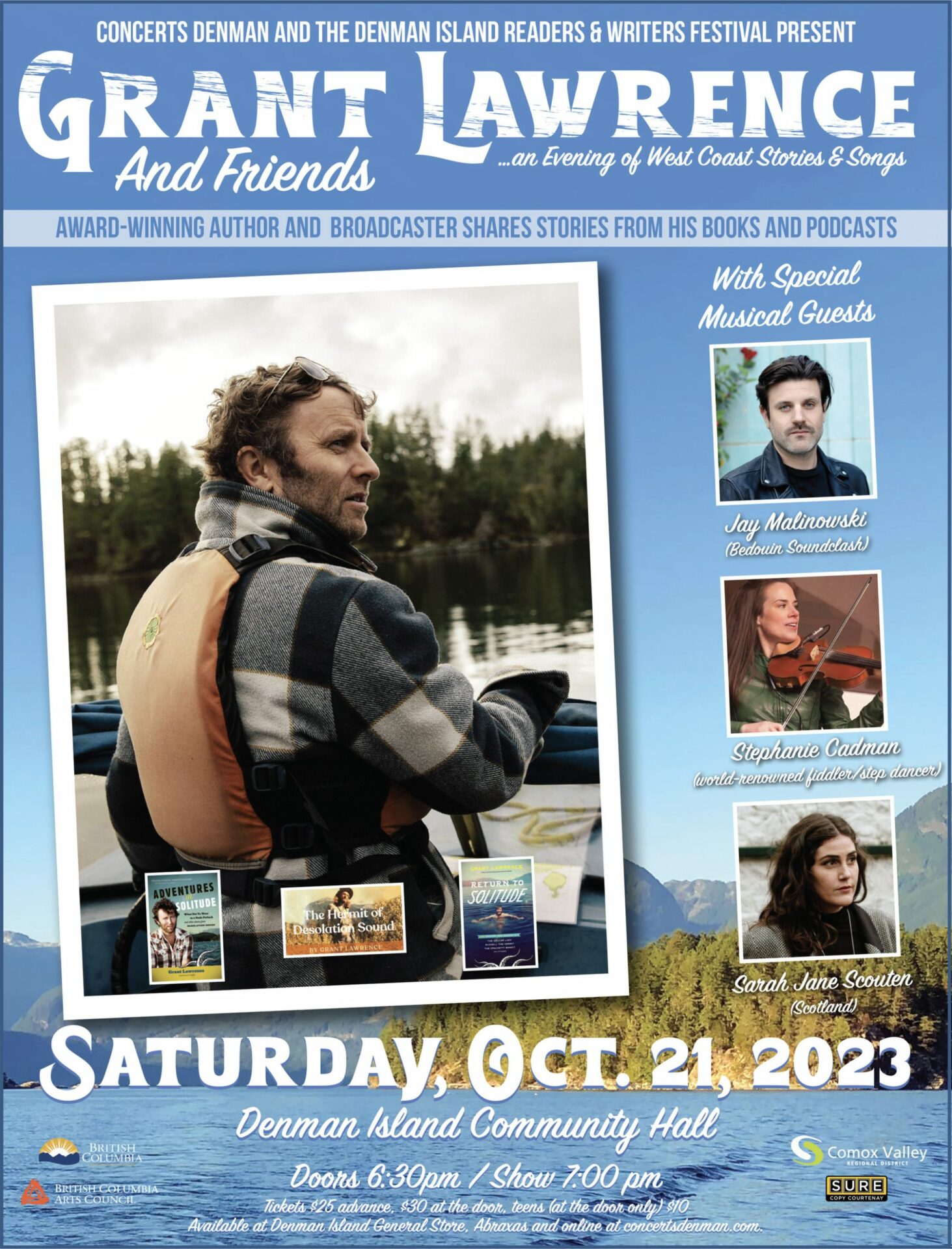 Grant Lawrence and Friends: An Evening of West Coast Stories and Songs